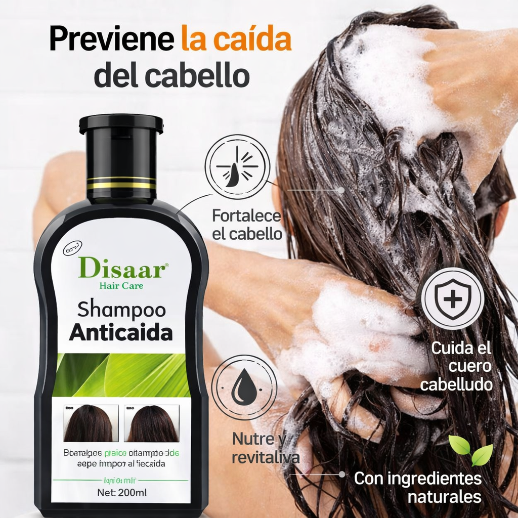 Shampoo Anticaída Reforzador Capilar Disaar 200 ml