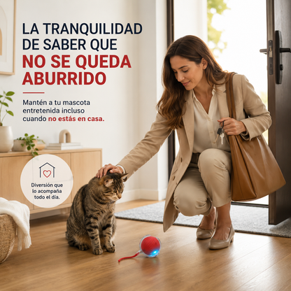 PlayBall™ | Pelota Inteligente Interactiva para Mascotas.