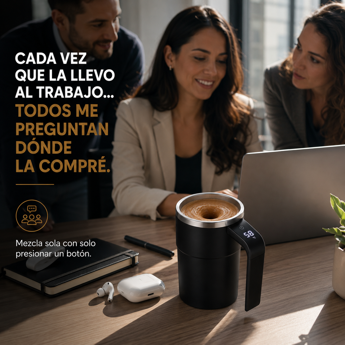 Taza De Café Indicador Automático