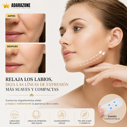 ContourLift Pro ™ Cintas Faciales Lifting Invisible – Pack x40 Unidades ✨