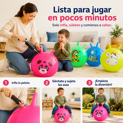 Pelota Saltarina Infantil De Goma 55 Cm
