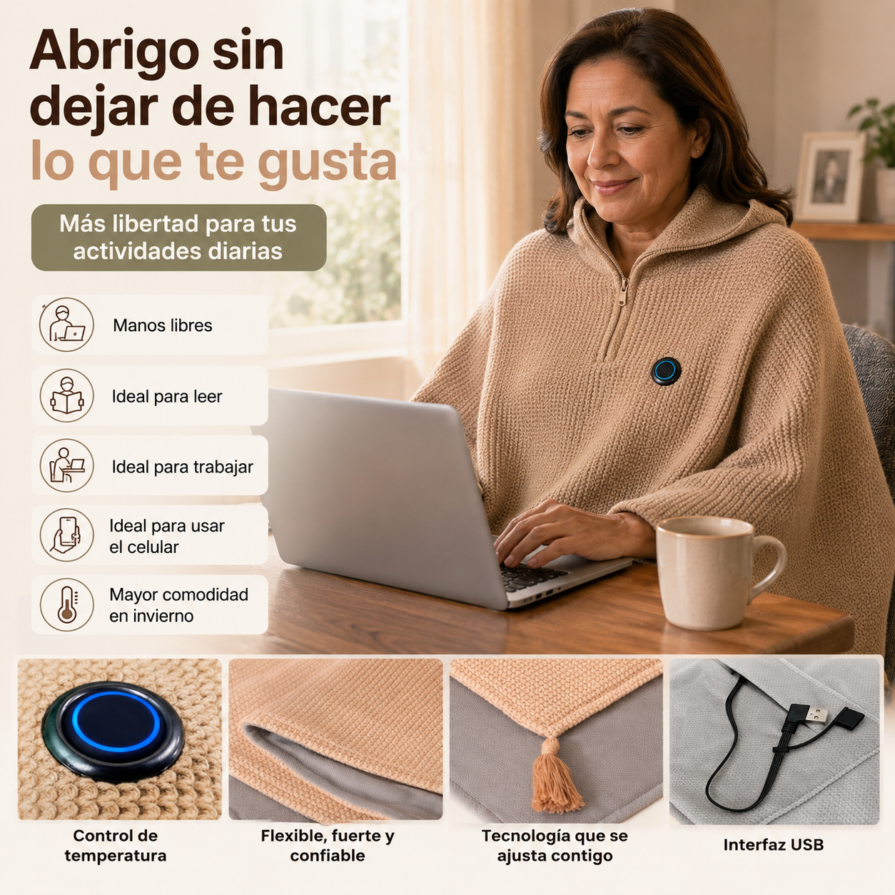 MANTAGO™ - MANTA TÉRMICA PORTÁTIL.