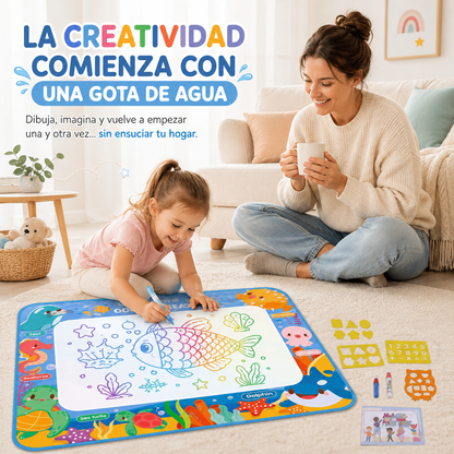 Tapete Mágico de Agua para Pintar