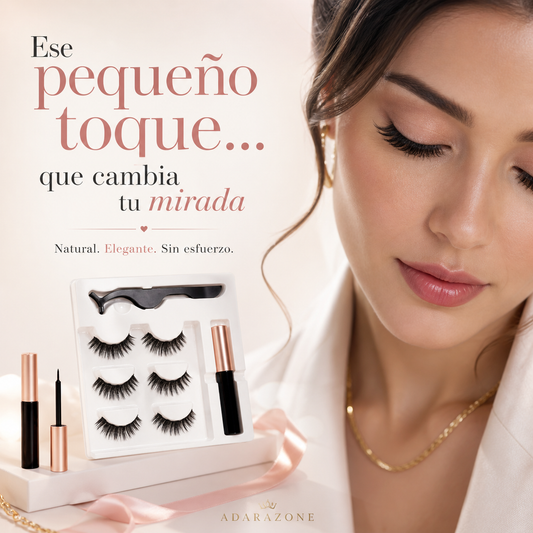 Pestañas magneticas