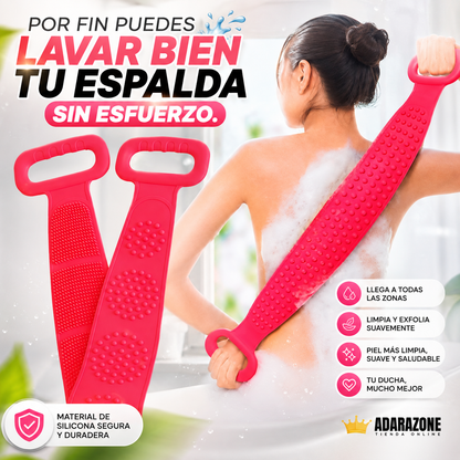 Banda de Silicona para Limpieza Corporal.