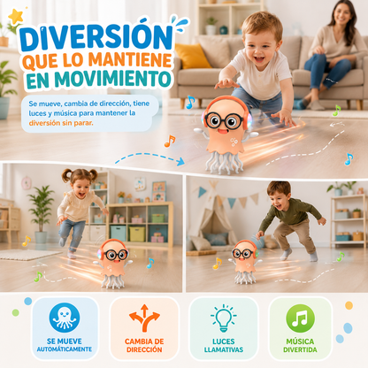Pulpo Travieso™ Un compañero de juego lleno de diversión.