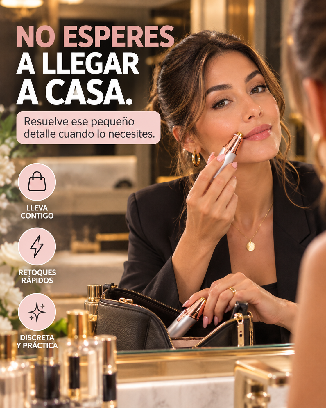 DEPILADOR FACIAL PORTATIL PREMIUM.