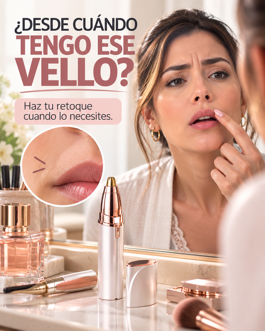 DEPILADOR FACIAL PORTATIL PREMIUM.