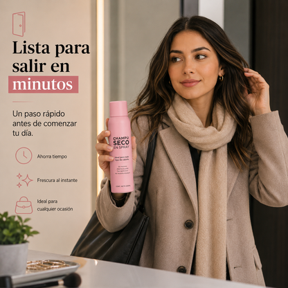 Shampoo Seco en Spray. Pack x 2
