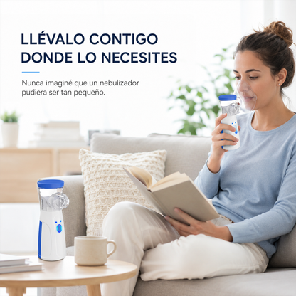 NebuCare™ Nebulizador Portátil Ultrasónico.