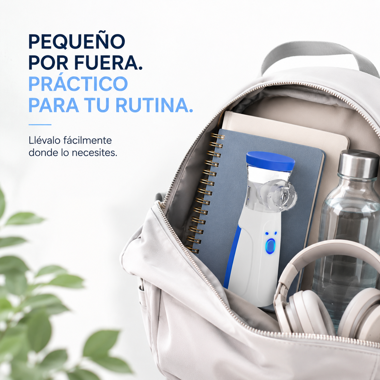 NebuCare™ Nebulizador Portátil Ultrasónico.