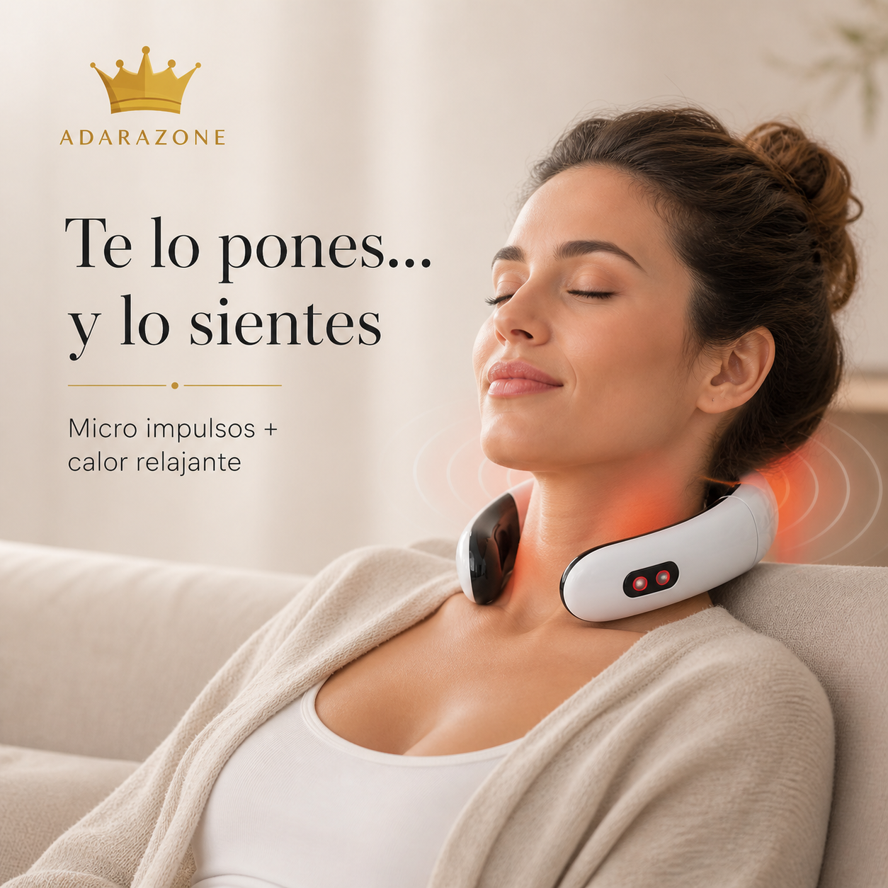 CerviRelax Pro Alivio cervical profundo… sin detener tu día.