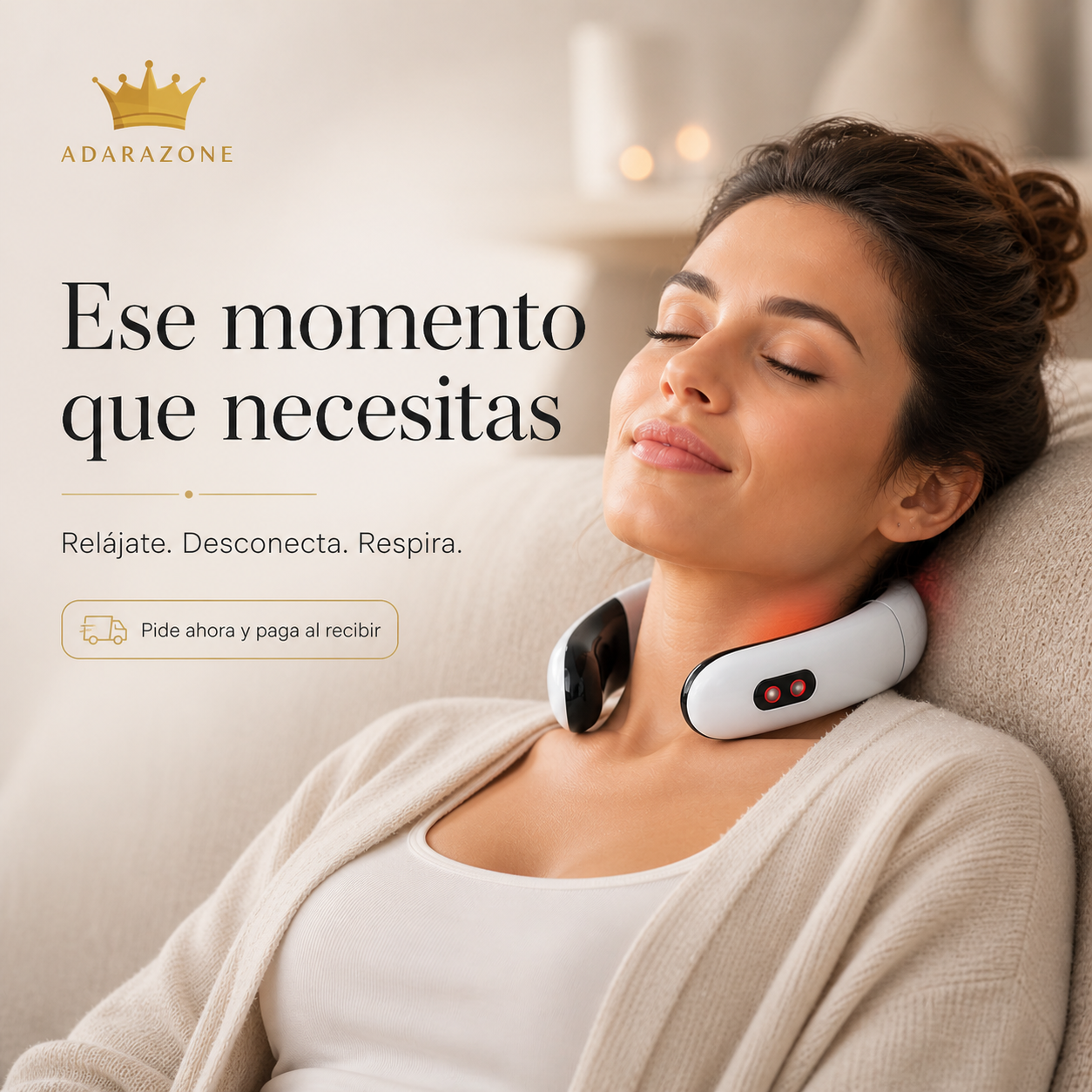 CerviRelax Pro Alivio cervical profundo… sin detener tu día.