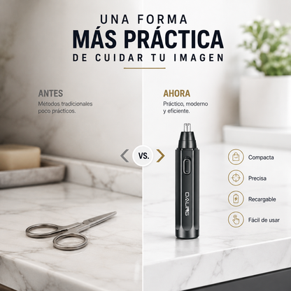 Daling ™ - Depiladora Nariz Y Orejas Recargable.