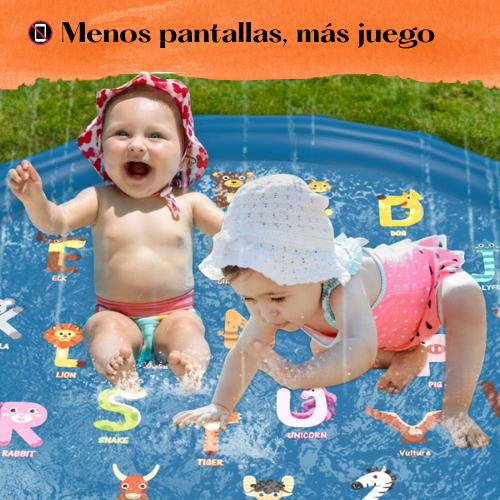 🌞 AquaPlay 360™ Alfombra de Juego Acuático Portátil.