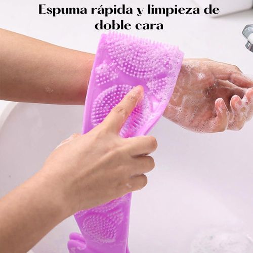 🧼 CleanSilk™ – Exfoliador Corporal de Silicona.