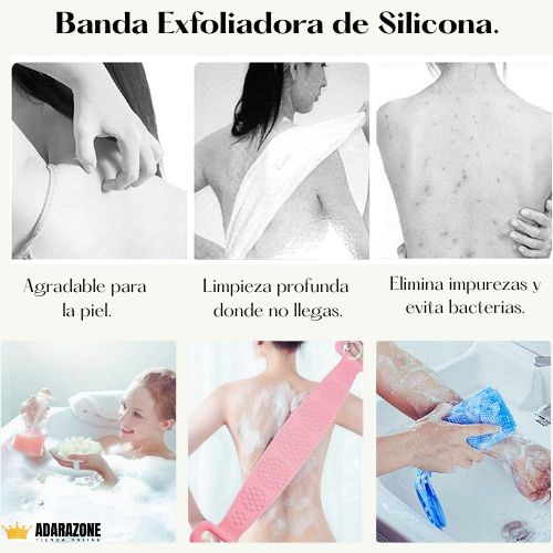 🧼 CleanSilk™ – Exfoliador Corporal de Silicona.