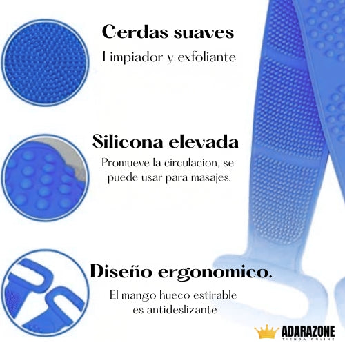 🧼 CleanSilk™ – Exfoliador Corporal de Silicona.