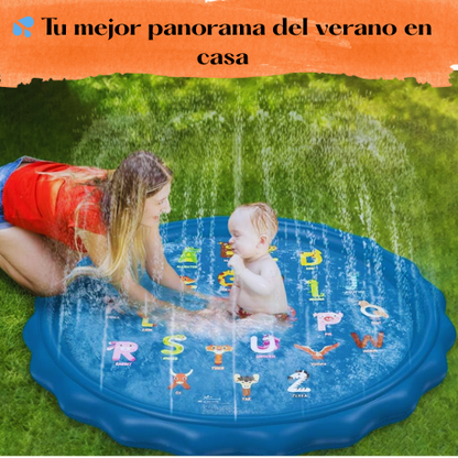 🌞 AquaPlay 360™ Alfombra de Juego Acuático Portátil.