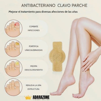 Parche Nocturno para Uñas Dañadas .