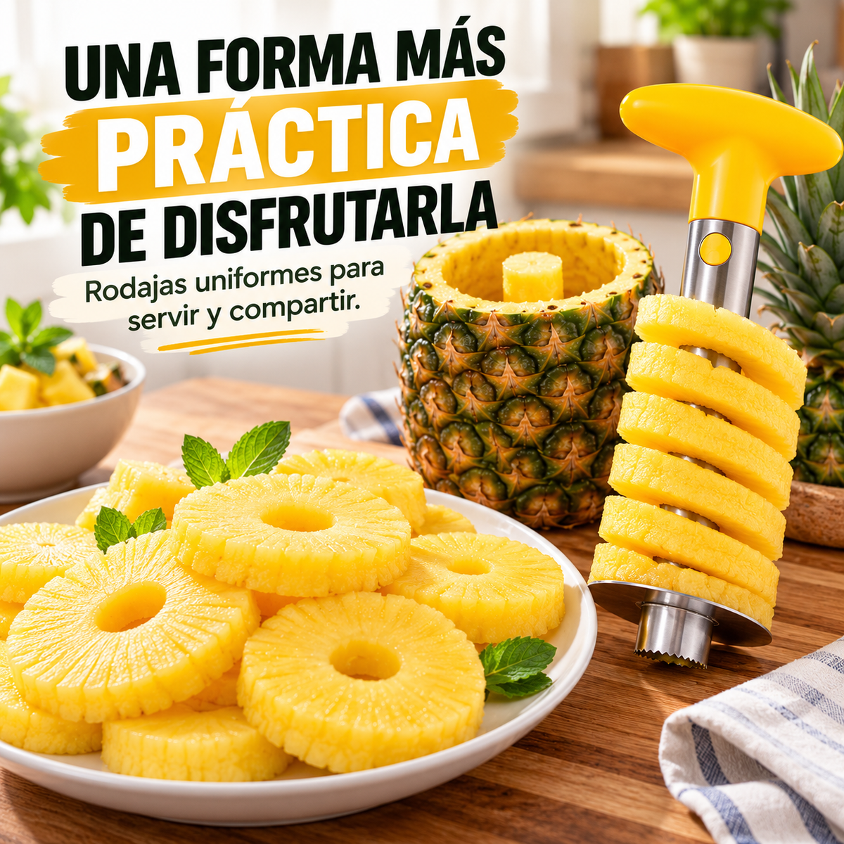 cortador de piña