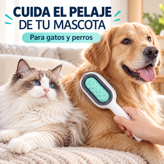 CEPILLO DE ASEO PARA GATOS Y PERROS