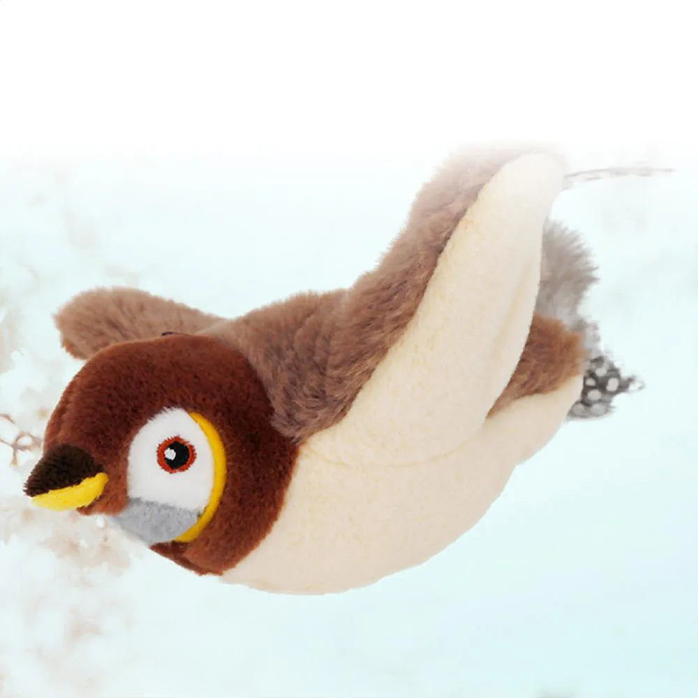SparrowPlay™ – Gorrión Interactivo con Alas Vibrantes y Aroma a Catnip