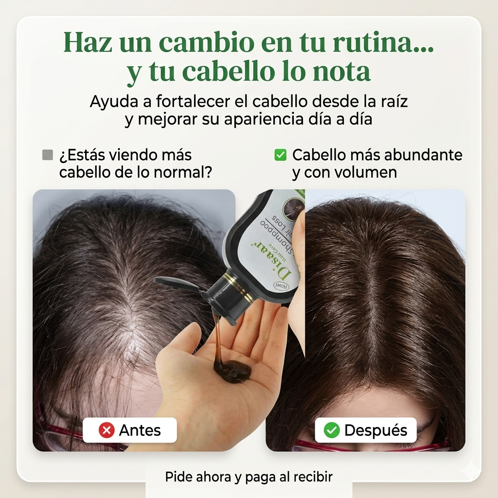 Shampoo Anticaída Reforzador Capilar Disaar 200 ml