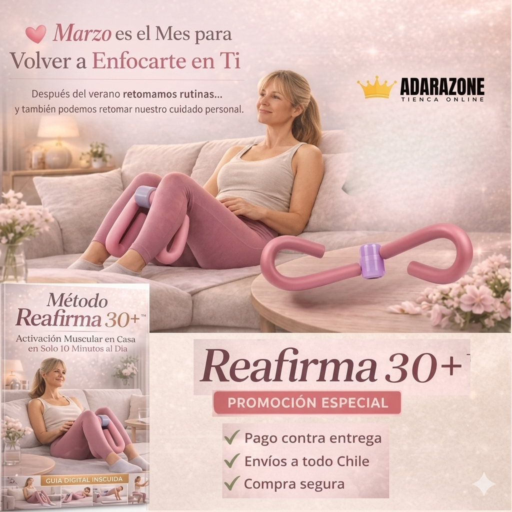 Reafirma 30+™ – Activador de Firmeza en Casa.