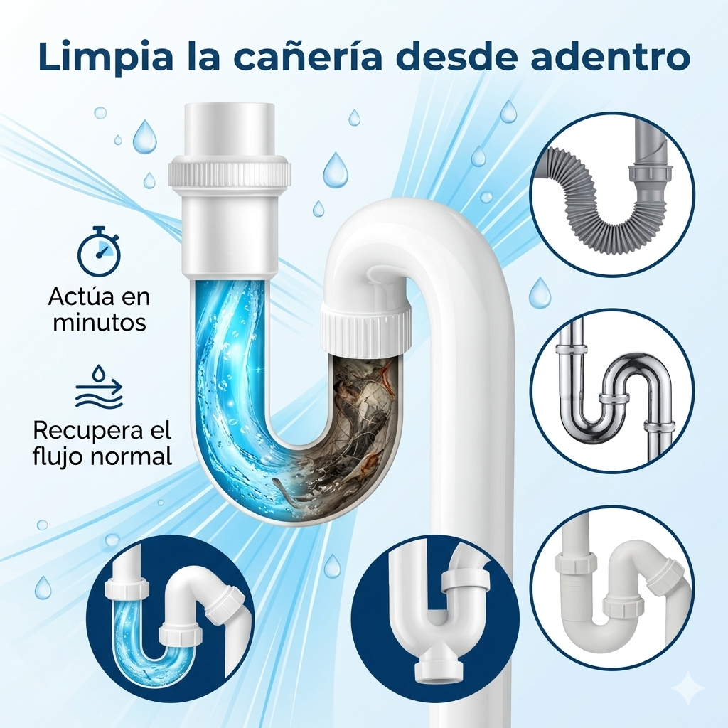 Polvo Desatascador Profesional 330g.