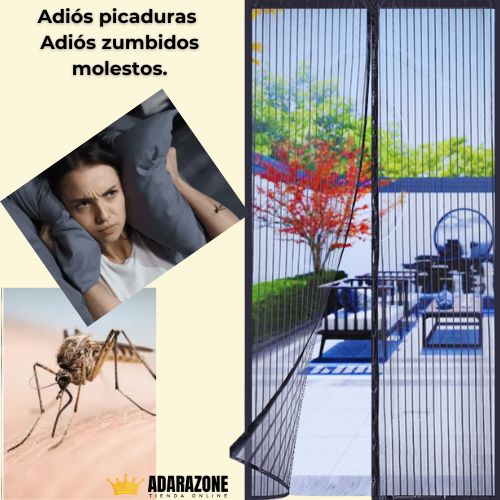 MosquiFree™ Malla Magnética para Puerta.
