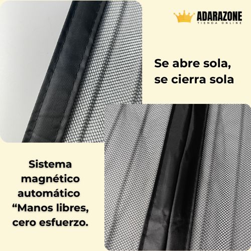 MosquiFree™ Malla Magnética para Puerta.