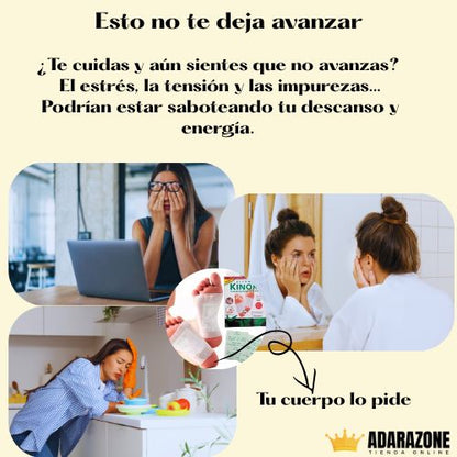 Kinoki ZenPatch™ – Tu rutina nocturna inteligente.