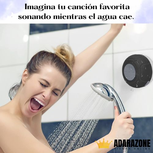 AquaSound™ – Parlante Bluetooth Impermeable.