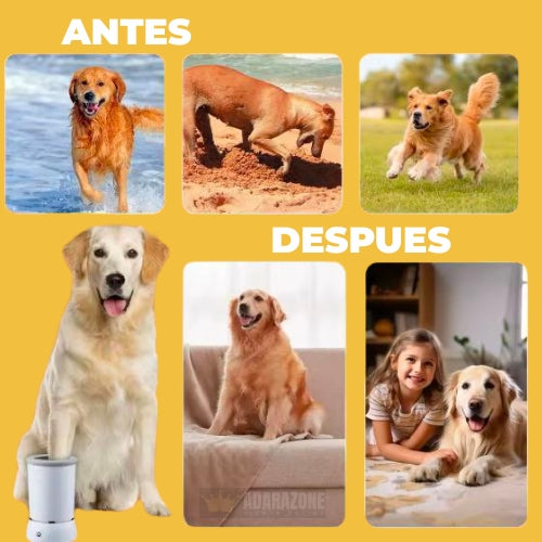 LIMPAW  ™  - LIMPIADOR AUTOMÁTICO DE PATAS.