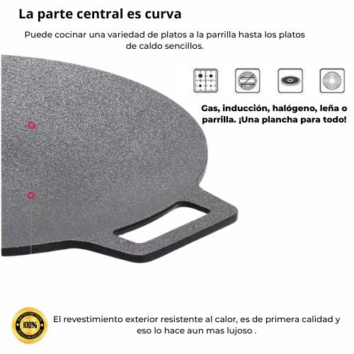 EasyGrill ™  Plancha antiadherente 38cm