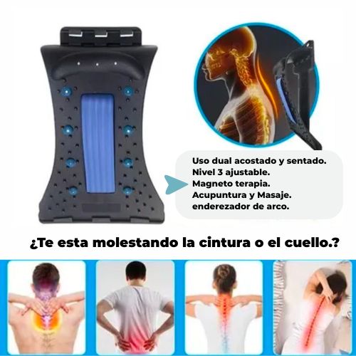 M-Back Flex ™ | Estirador Lumbar Terapéutico 4 Niveles