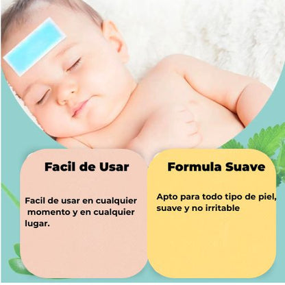 CoolBaby™ – Parches de Gel Frío para Fiebre en Bebés