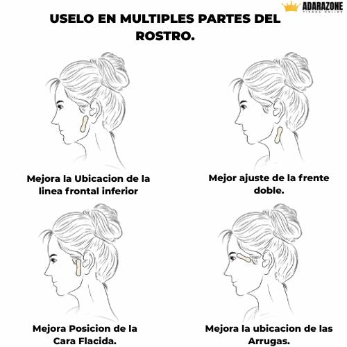 ContourLift Pro ™ Cintas Faciales Lifting Invisible – Pack x40 Unidades ✨