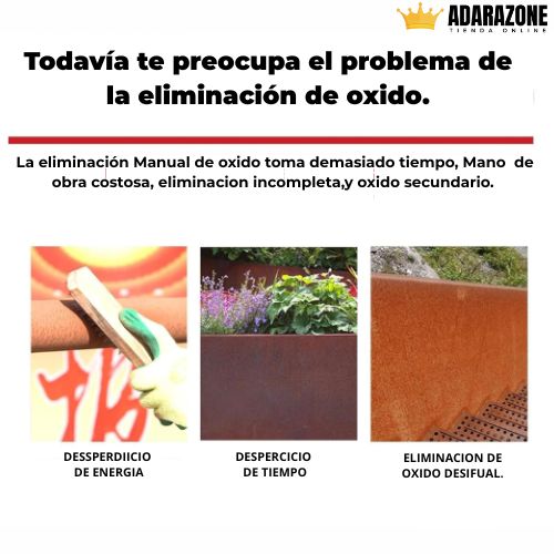 Esmalte Pro Anax ™ REMOVEDOR DE OXIDO//300g