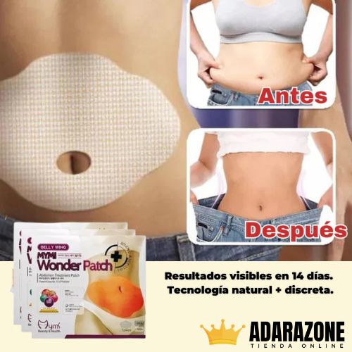 WonderFit Abdomen™  5  Parches Adelgazantes Naturales para Abdomen Plano.
