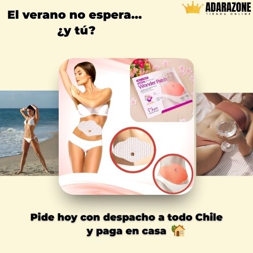 WonderFit Abdomen™  5  Parches Adelgazantes Naturales para Abdomen Plano.