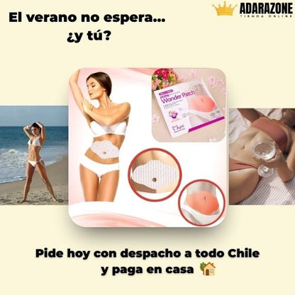 WonderFit Abdomen™  5  Parches Adelgazantes Naturales para Abdomen Plano.