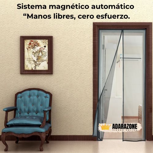 MosquiFree™ Malla Magnética para Puerta.