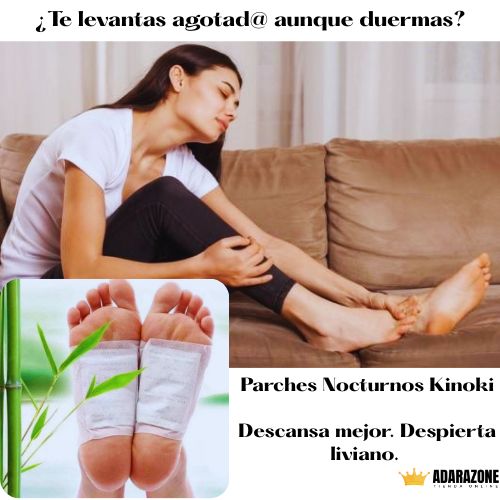Kinoki ZenPatch™ – Tu rutina nocturna inteligente.