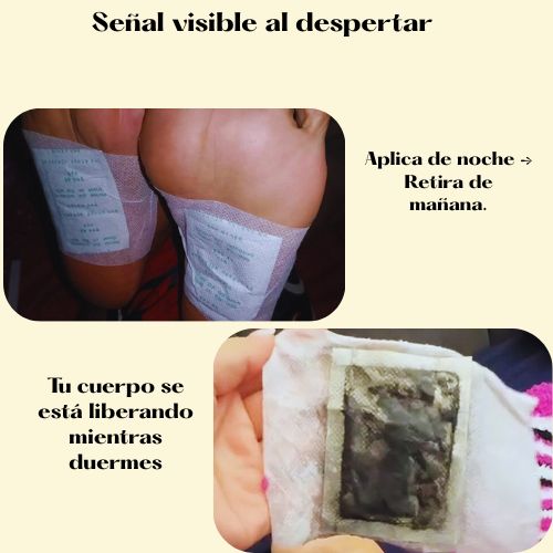 Kinoki ZenPatch™ – Tu rutina nocturna inteligente.