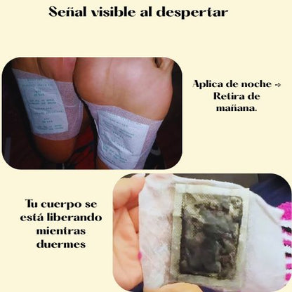 Kinoki ZenPatch™ – Tu rutina nocturna inteligente.