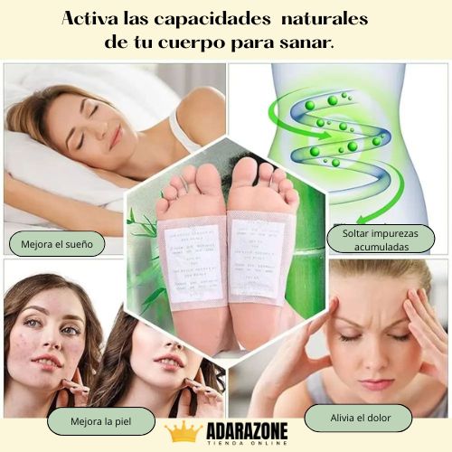 Kinoki ZenPatch™ – Tu rutina nocturna inteligente.