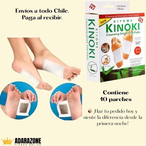 Kinoki ZenPatch™ – Tu rutina nocturna inteligente.