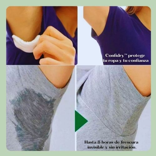 Confidry™ – Protección Invisible para Axilas